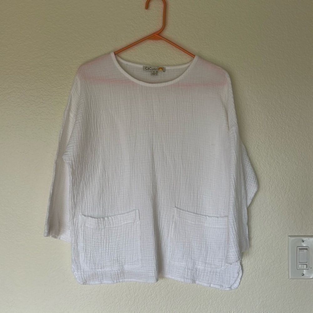 C & C California small gauze top